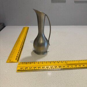 vintage Rio  Old Dutch Pewter mini vase